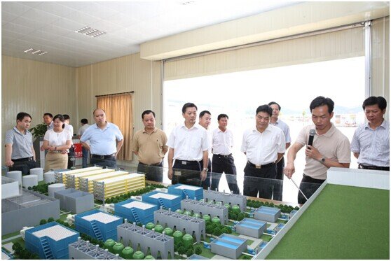 豐順黨政考察團(tuán)到中德金屬生態(tài)城參觀考察